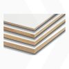 18mm MDF lakdraagfolie wit  - 244x122cm